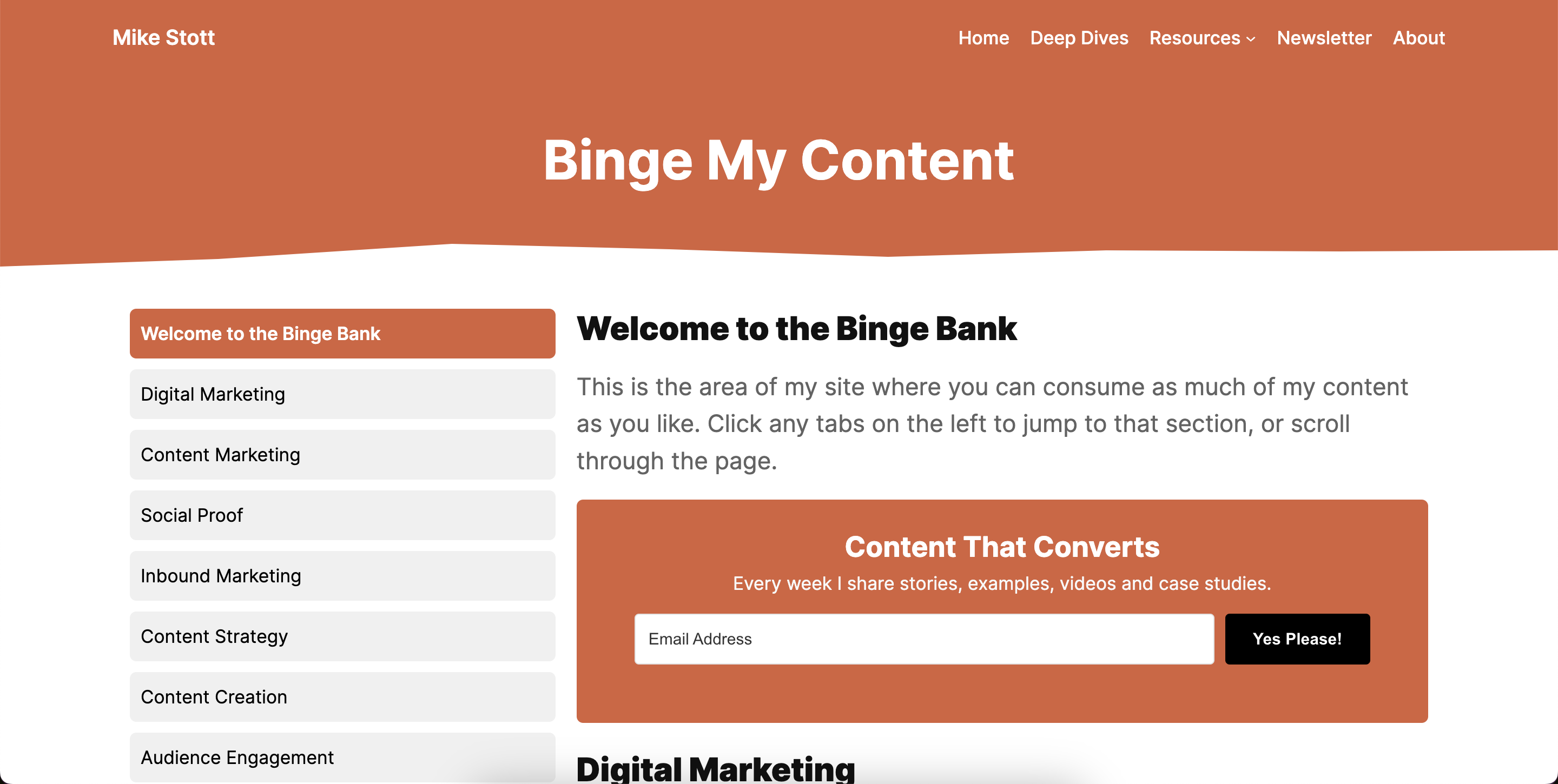 Binge Bank WordPress Plugin Medien 3