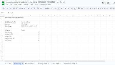 ReconcileQuick gallery image