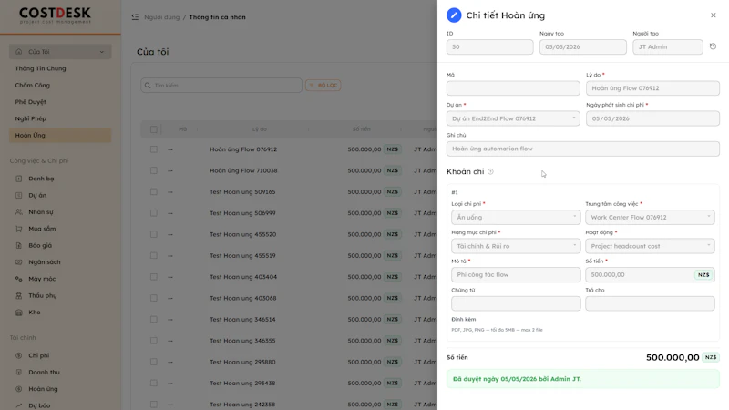 CostDesk screenshot 4