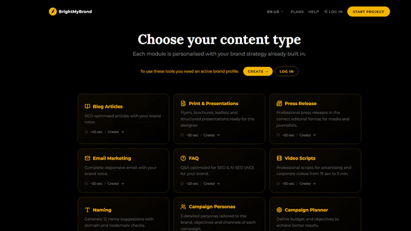 Bright My Brand screenshot 9