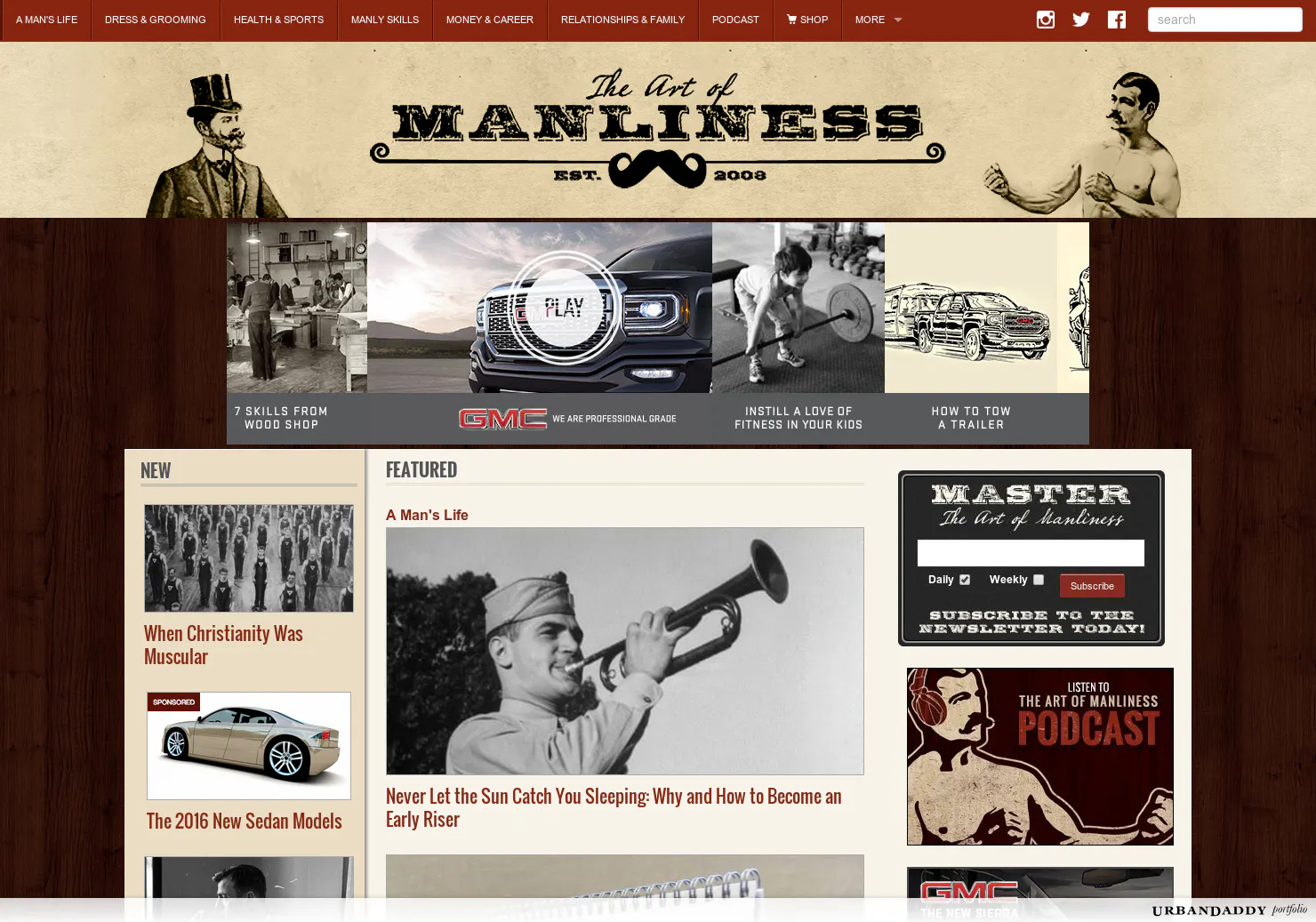 The Art of Manliness