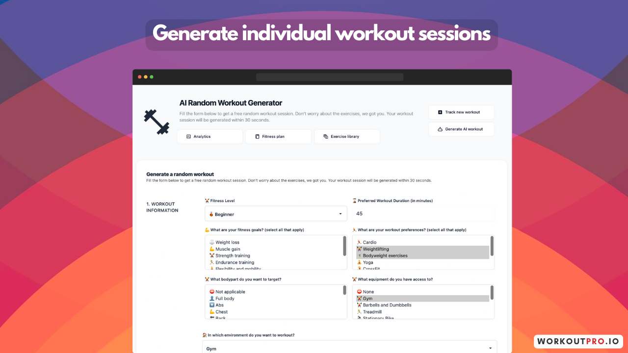 WorkoutPro gallery image