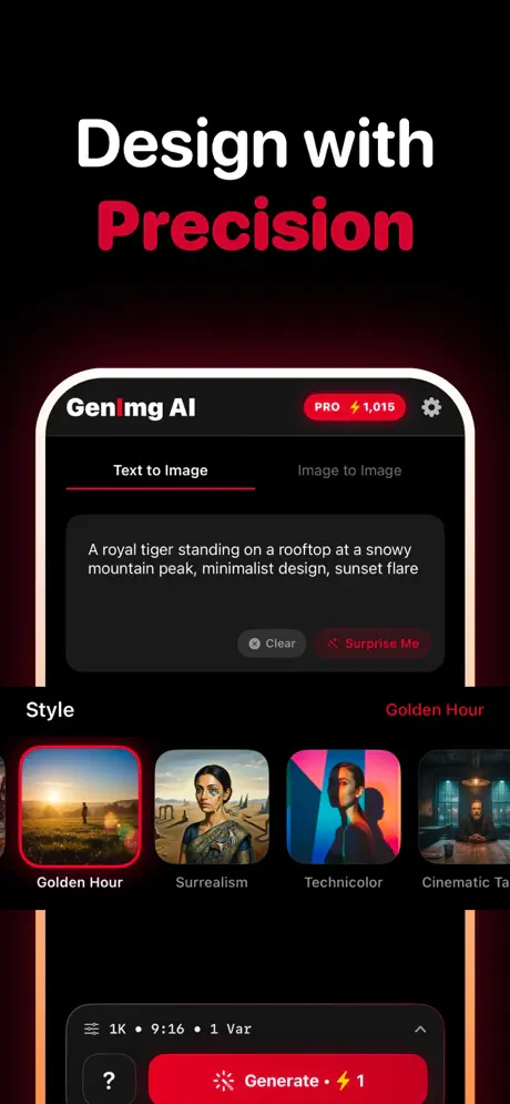 GenImg: AI Image Generator 截图 2