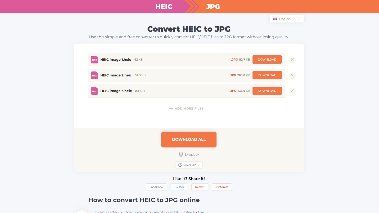 HEIC To JPG Converter gallery image