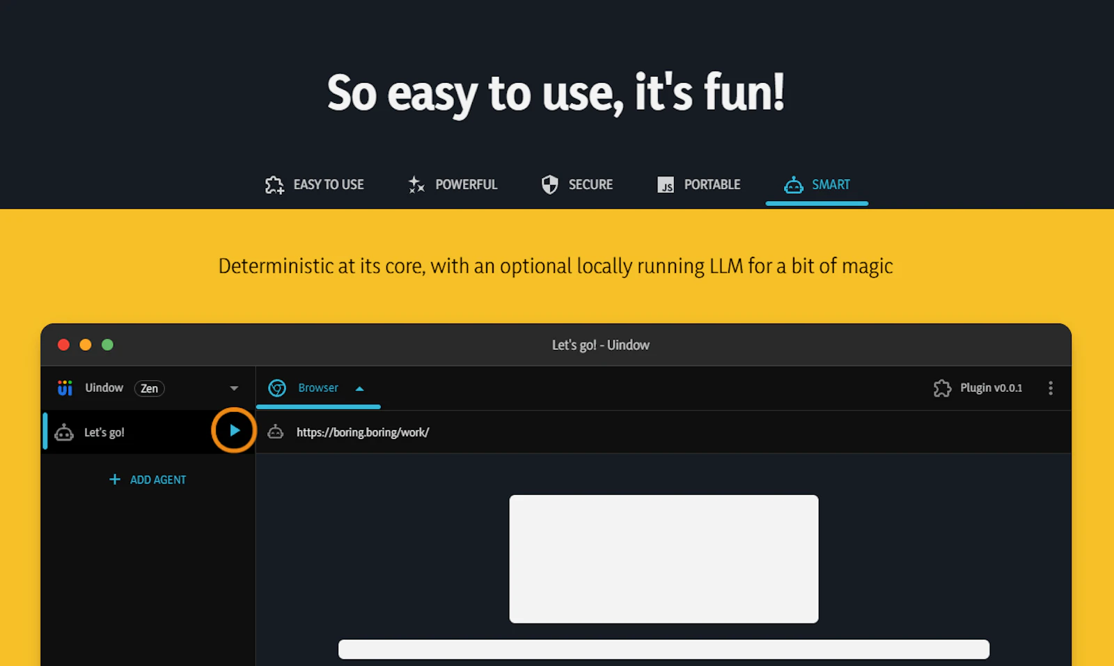 Uindow screenshot 2