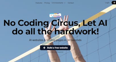 AI Website in 30 seconds gallery image