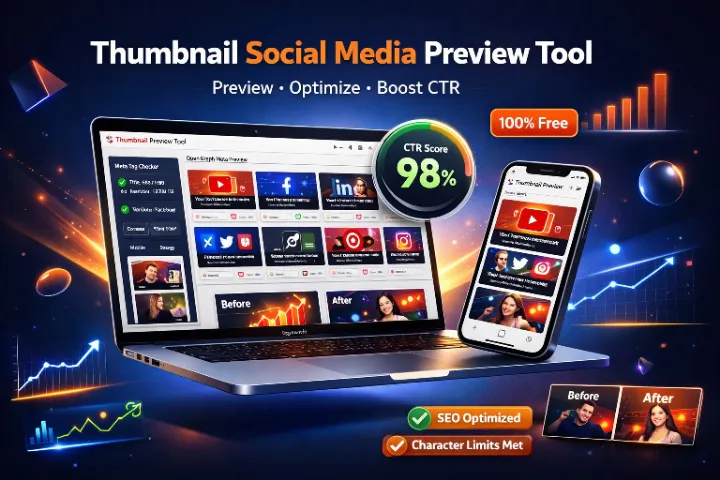 Thumbnail Social Media Preview Tool