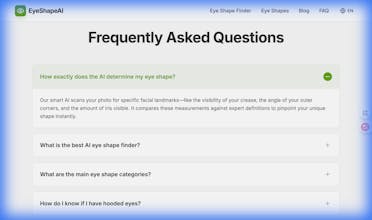 AI Eye Shape Finder gallery image