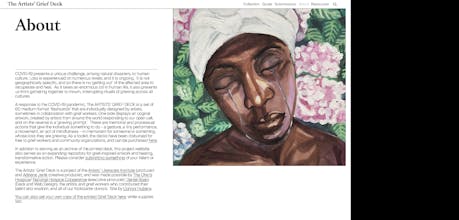 The Artists' Grief Deck gallery image