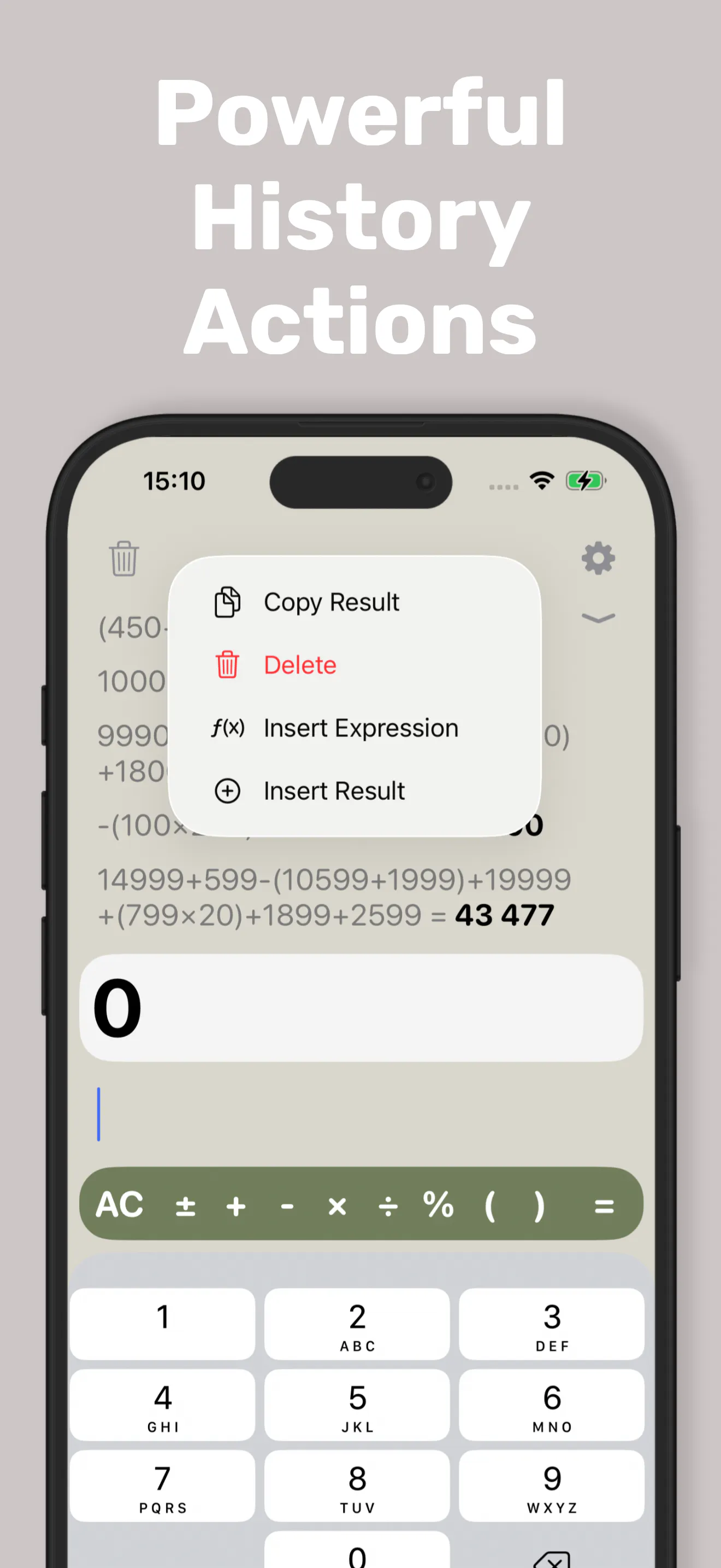 Clear Calc - Native Calculator gallery image