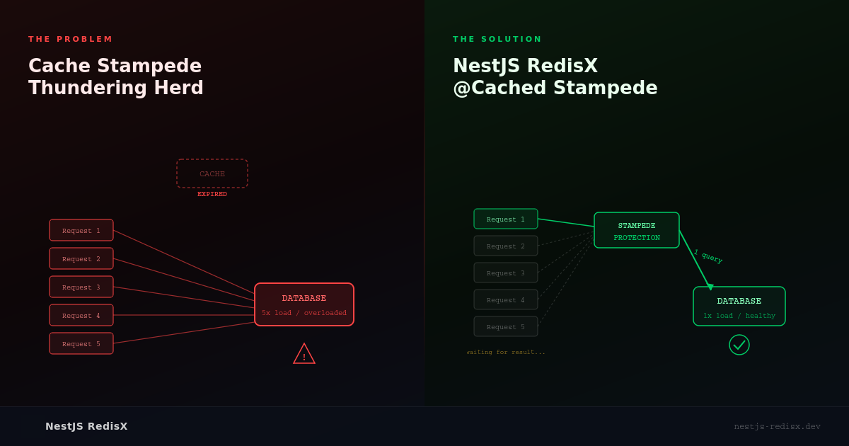 NestJS RedisX - Screenshot 2 showing product features and functionality