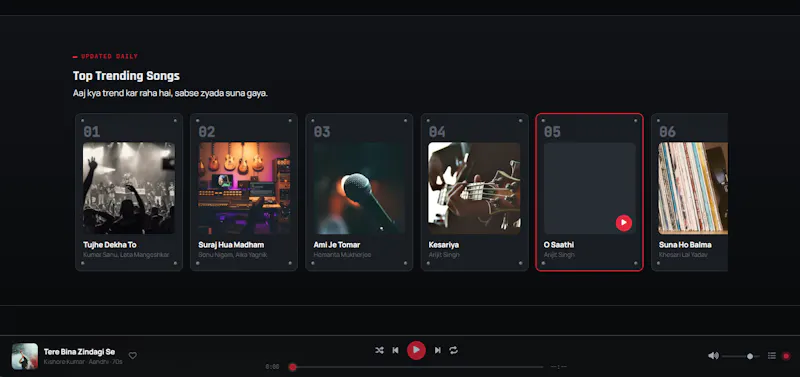 TapeGali - Music App screenshot 3