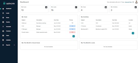 SolvCRM gallery image