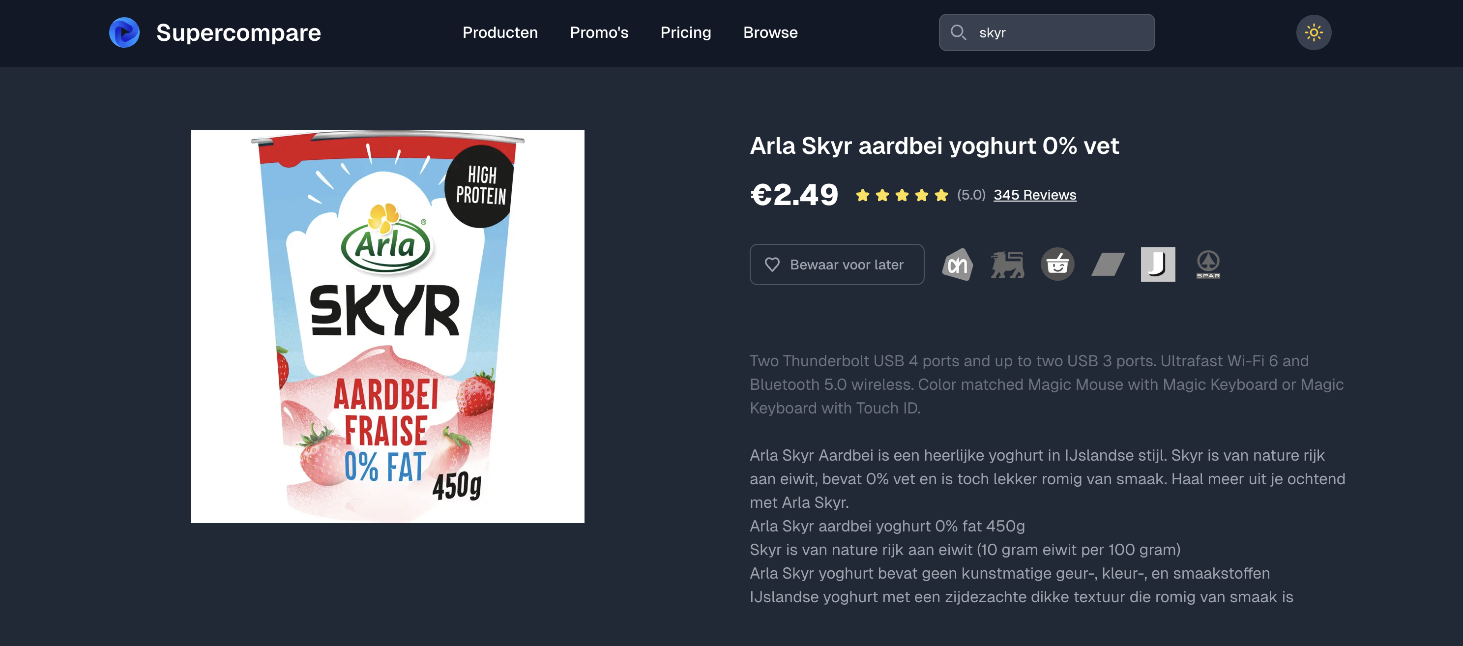 Supercompare gallery image