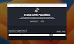 Stand with Palestine Banners image