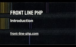 Front Line PHP media 1