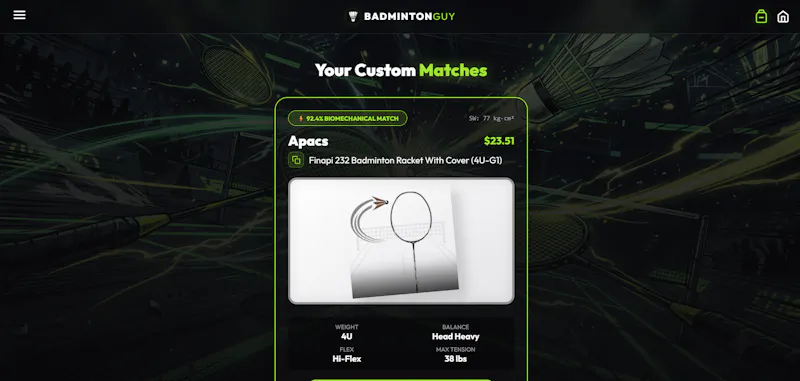 Badminton Guy screenshot 3