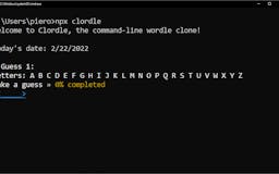 Clordle | Command-Line Wordle media 2