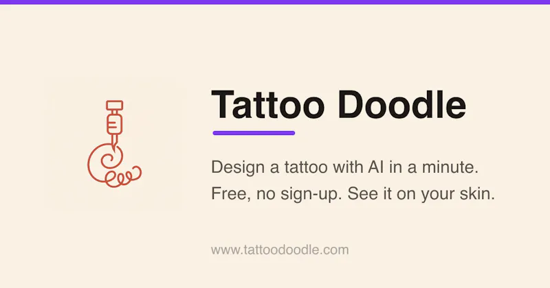Tattoo Doodle screenshot 1
