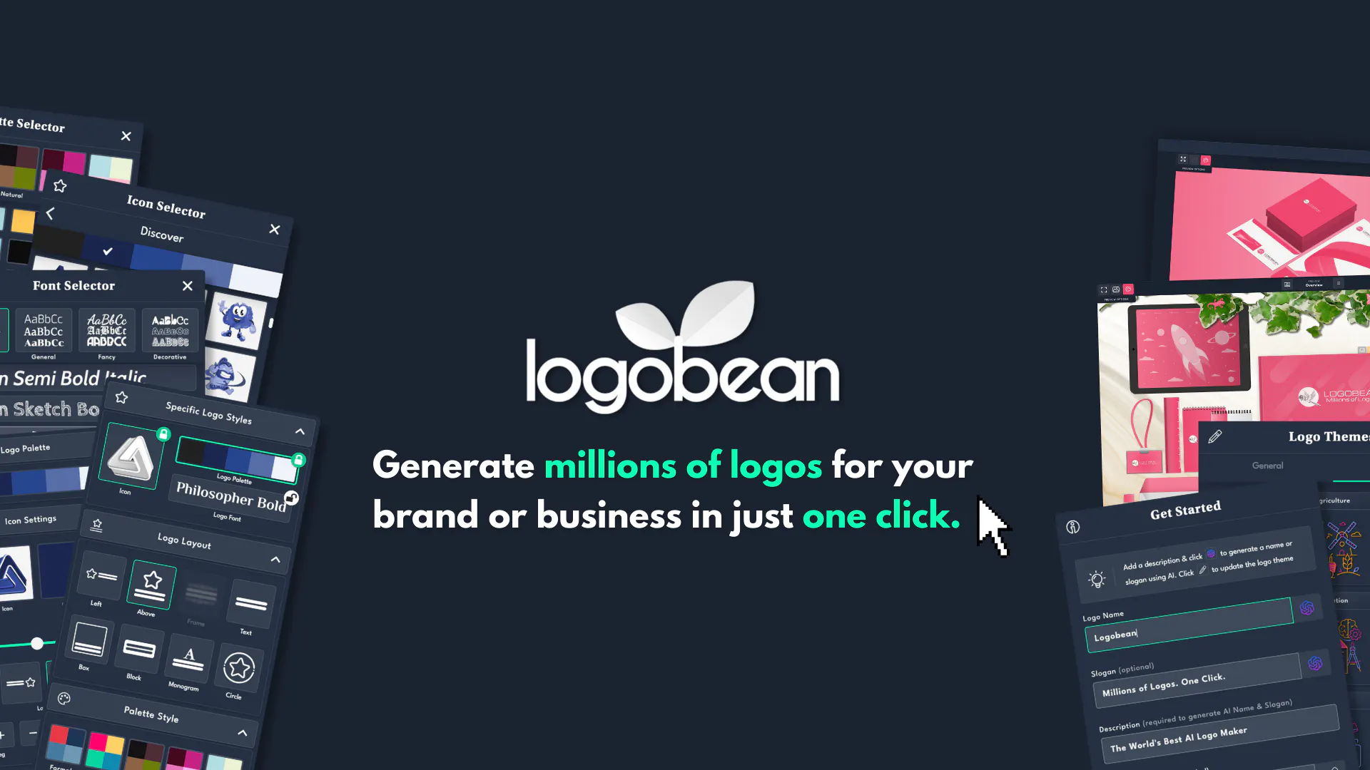 Logobean - The World's Best Logo Maker gallery image