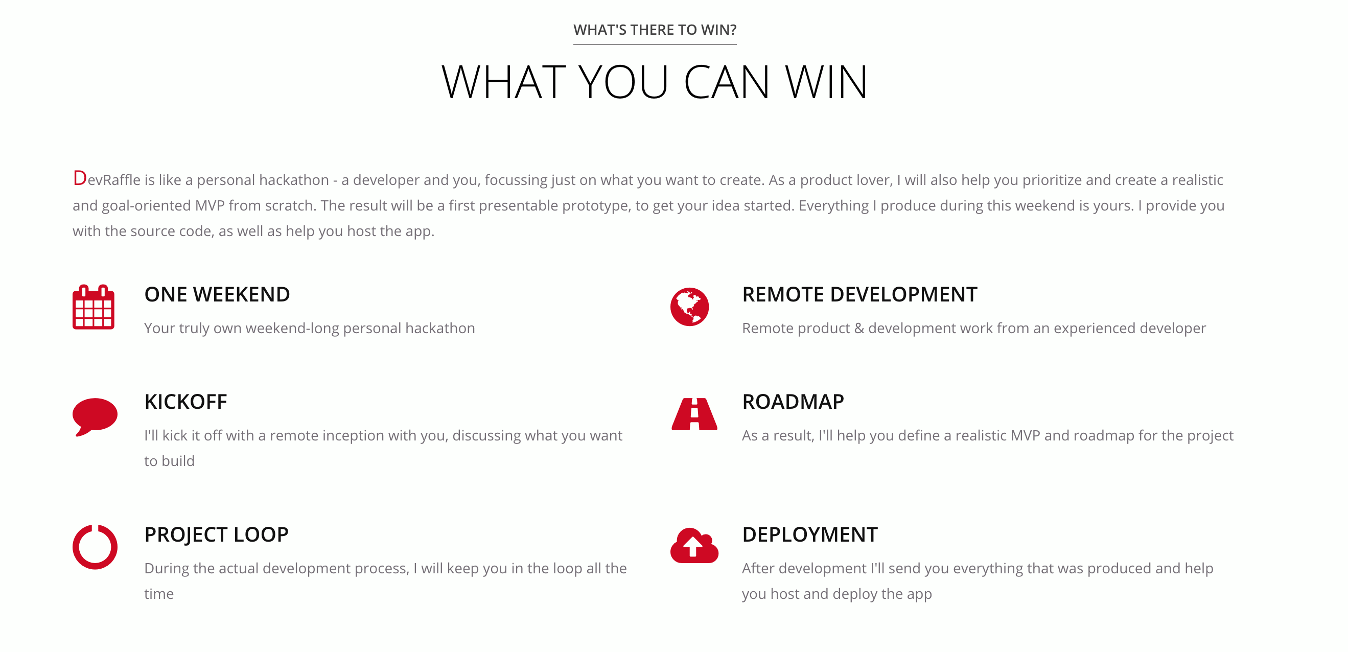 DevRaffle gallery image