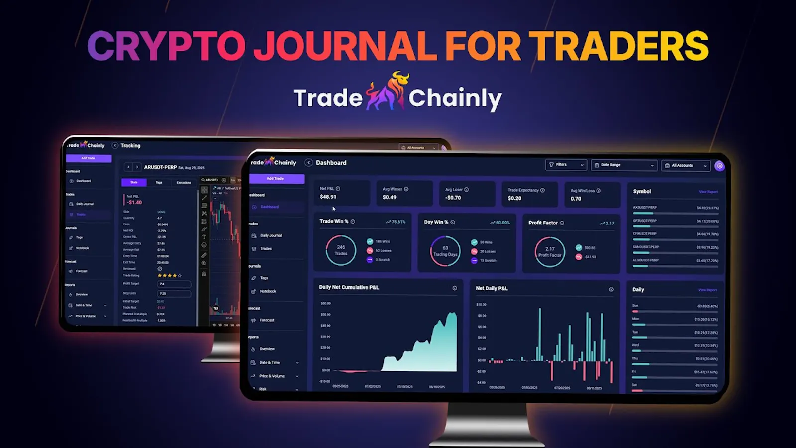 TradeChainly screenshot 1 (video preview)