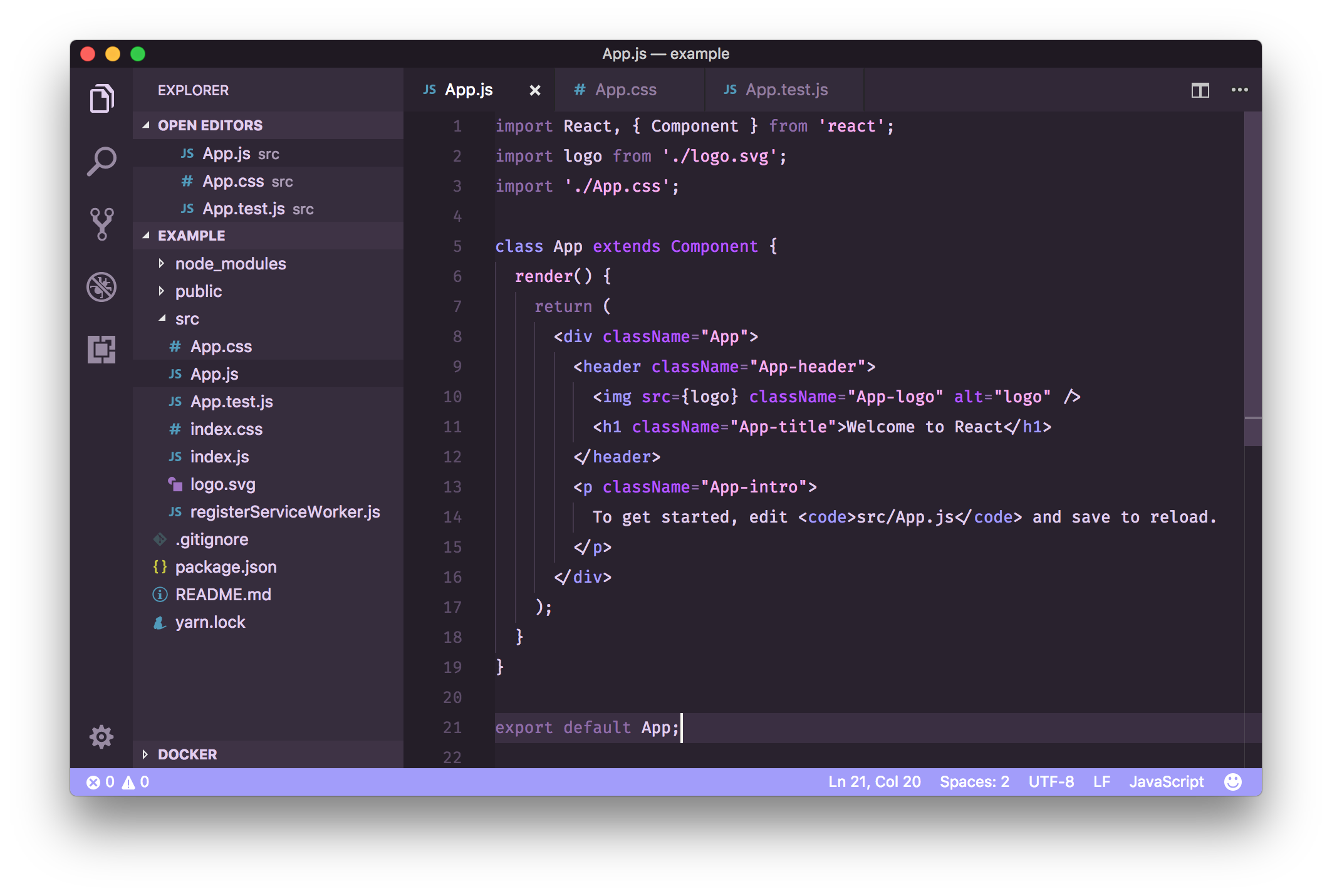 Rainglow Color Themes gallery image