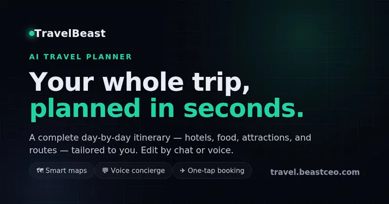 TravelBeast screenshot 2
