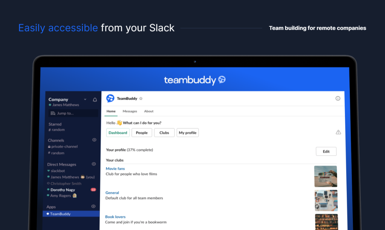 TeamBuddy gallery image