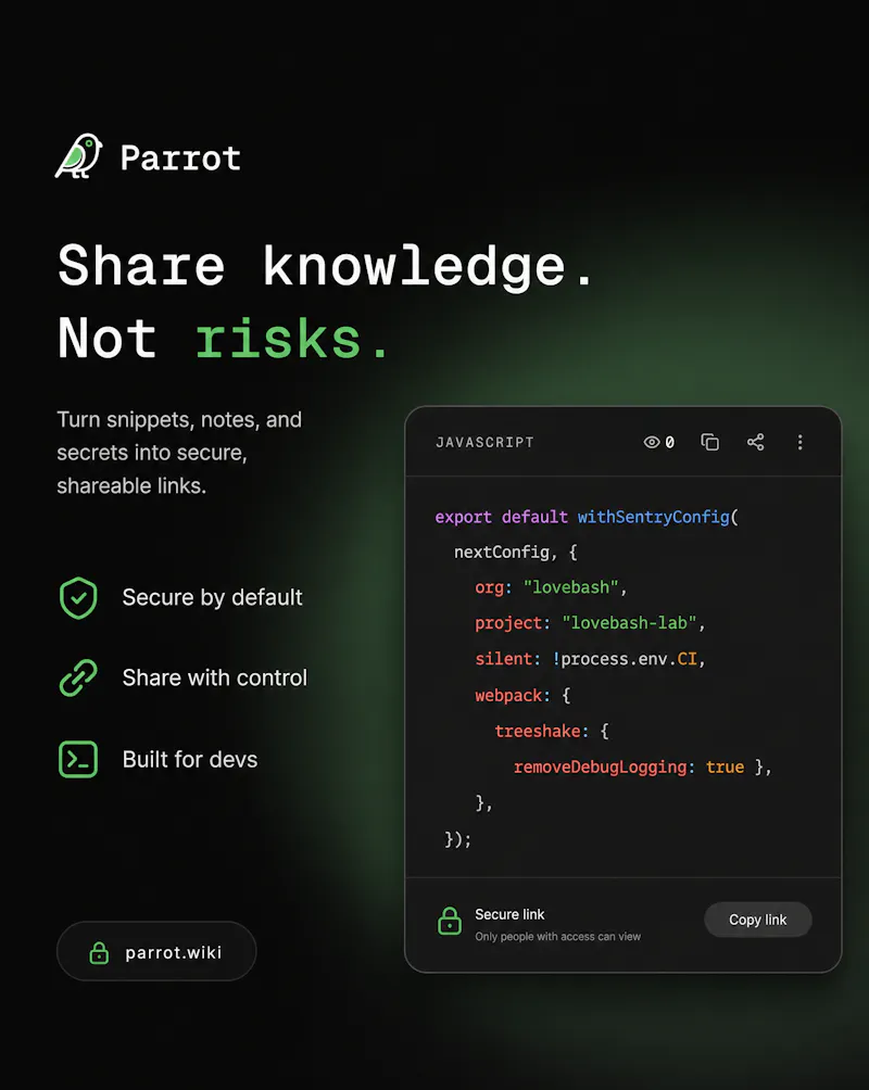 Parrot screenshot 6