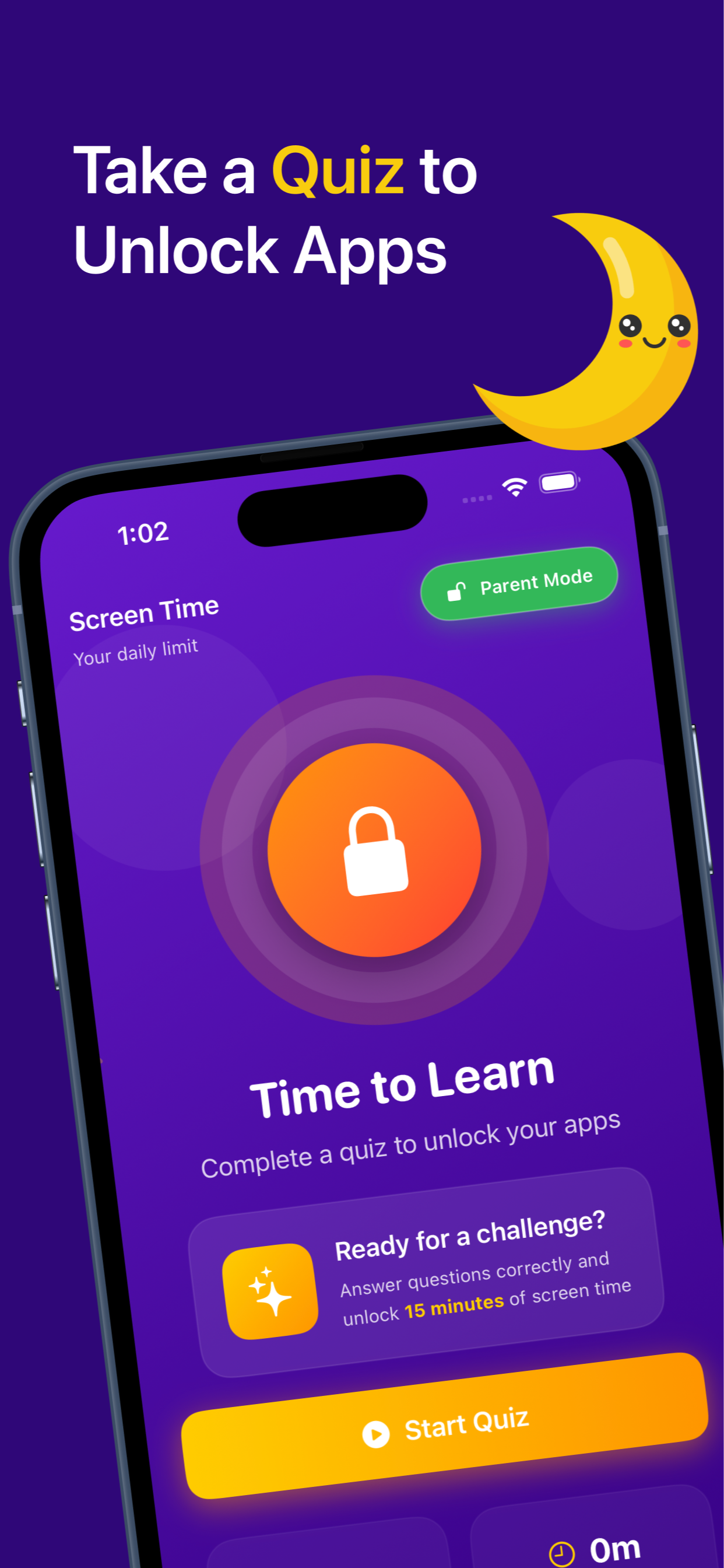 LockNLearn Kids - Main product screenshot demonstrating key features and user interface
