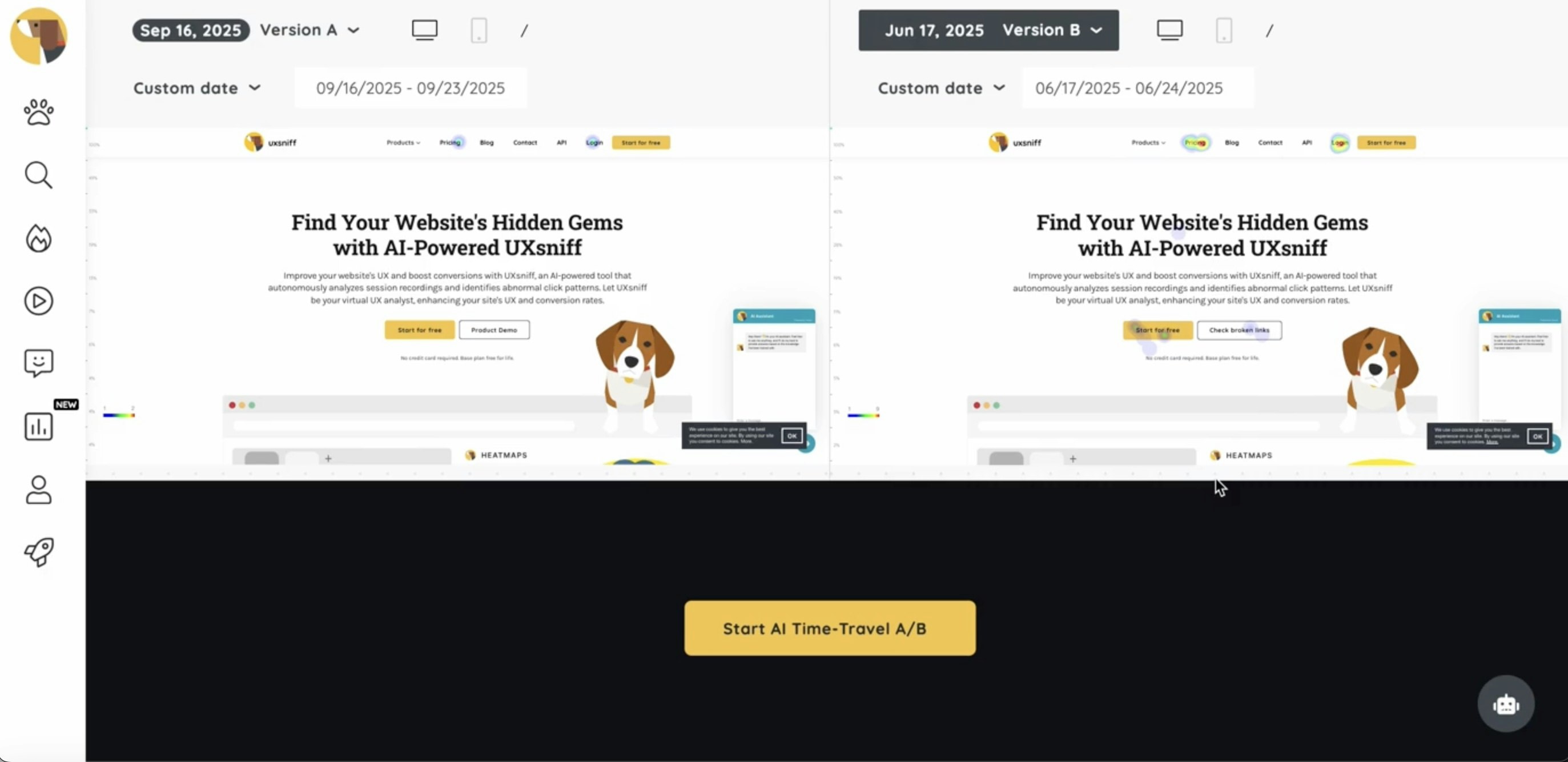 Média Uxsniff 2.0 - Trouver Hidden UX gagne avec AI 2