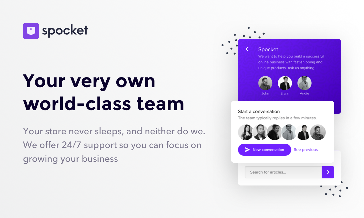 Spocket 2.0 - #1 Global Dropshipping gallery image