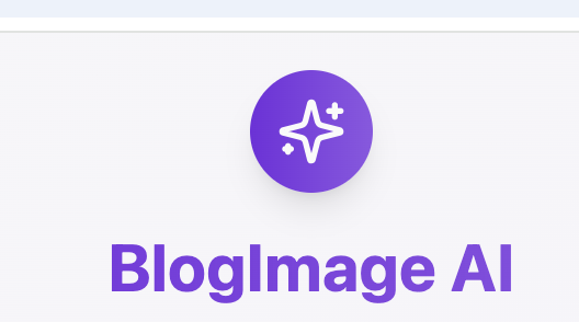 AI Blog Image Generation logo