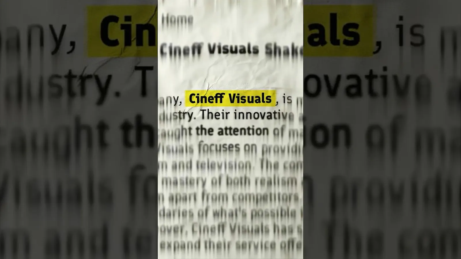 TextMatchCut screenshot 1 (video preview)