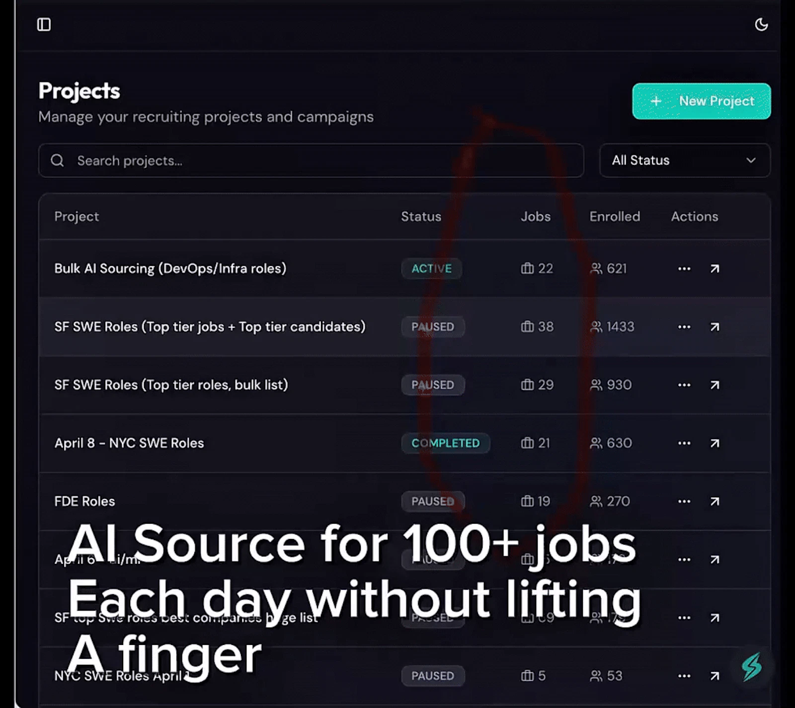 Synapse Hire screenshot 1 (video preview)
