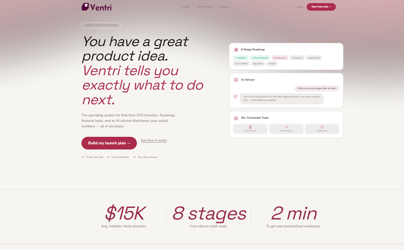 Ventri - Launch Your CPG Brand gallery image