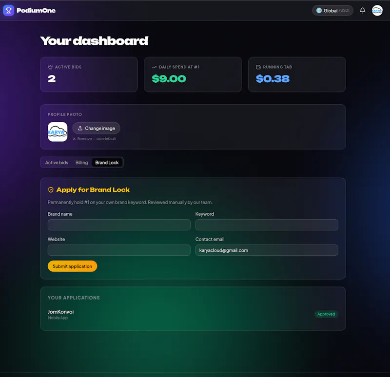 PodiumOne screenshot 7