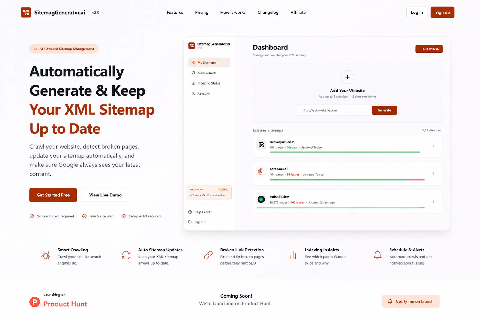 sitemapgenerator.ai screenshot 1