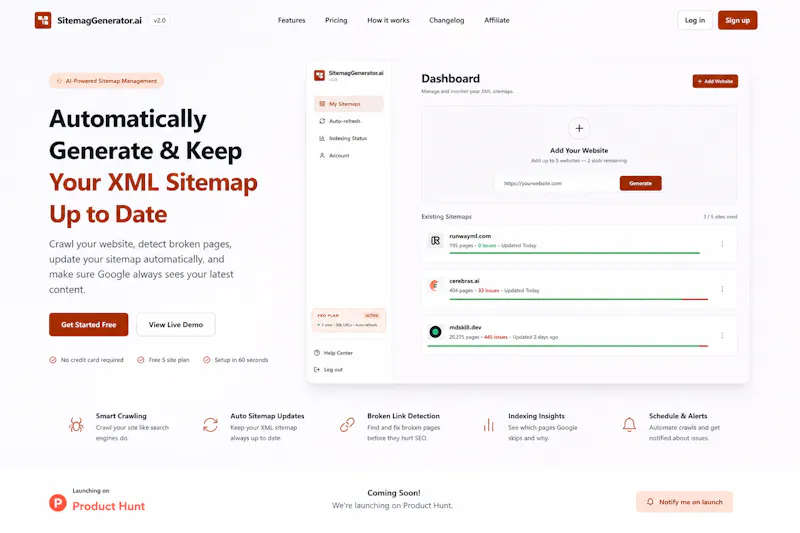 sitemapgenerator.ai screenshot 1