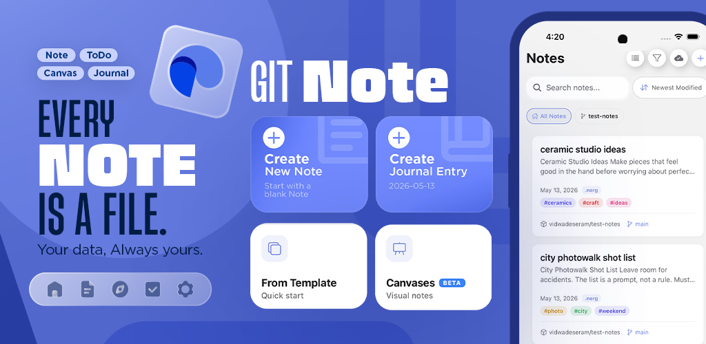 GitNotēs gallery image