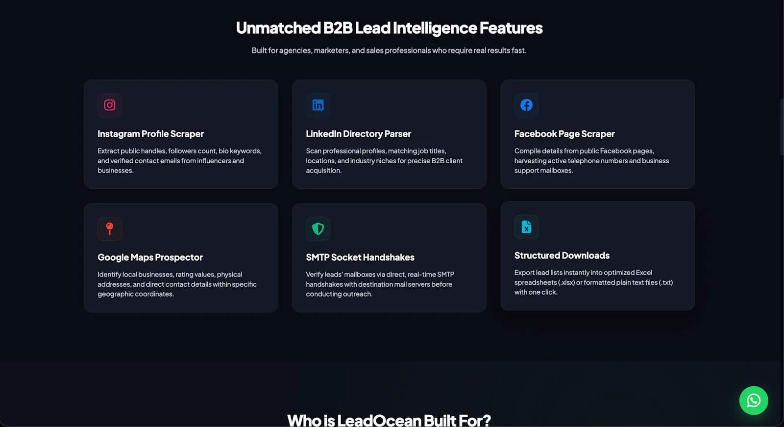 LeadOcean screenshot 2