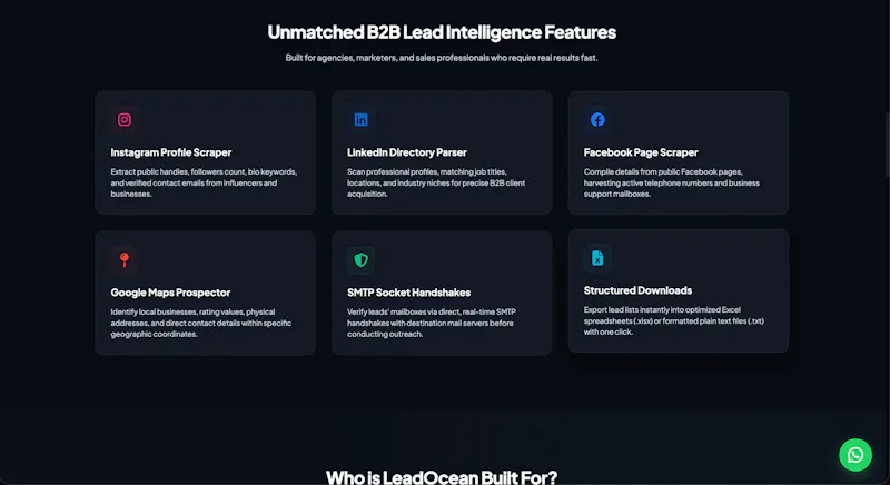 LeadOcean screenshot 2