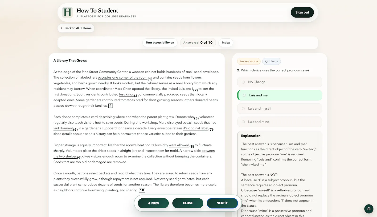 How To Student screenshot 5
