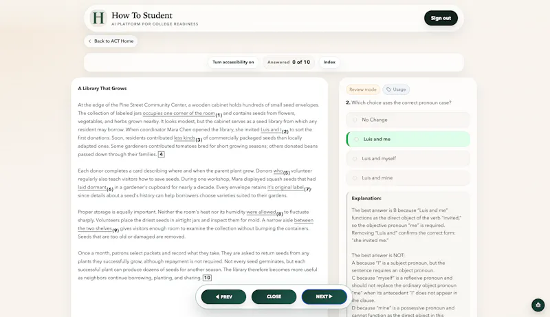 How To Student screenshot 5