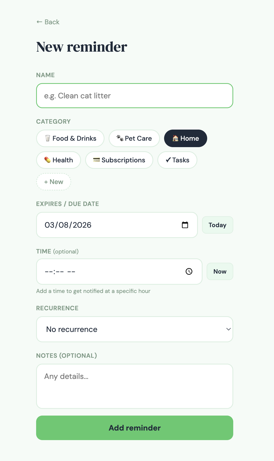 Cue - Screenshot 2 showing product features and functionality