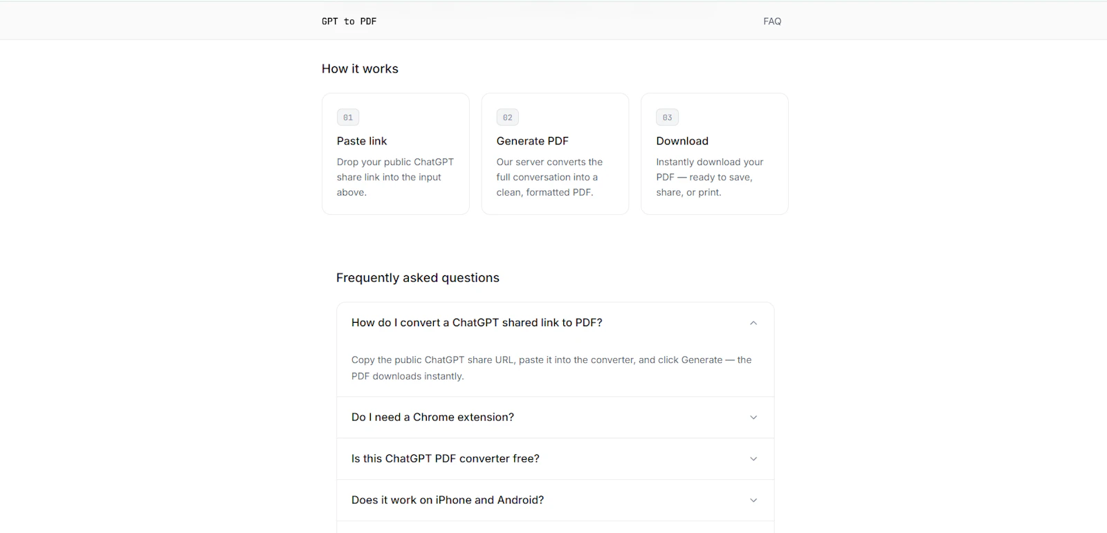 GPT to PDF screenshot 2