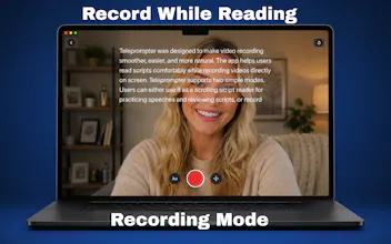 Teleprompter-Scrolling Scripts gallery image