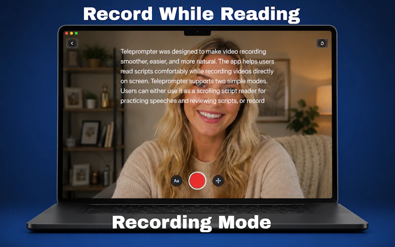 Teleprompter-Scrolling Scripts screenshot 2