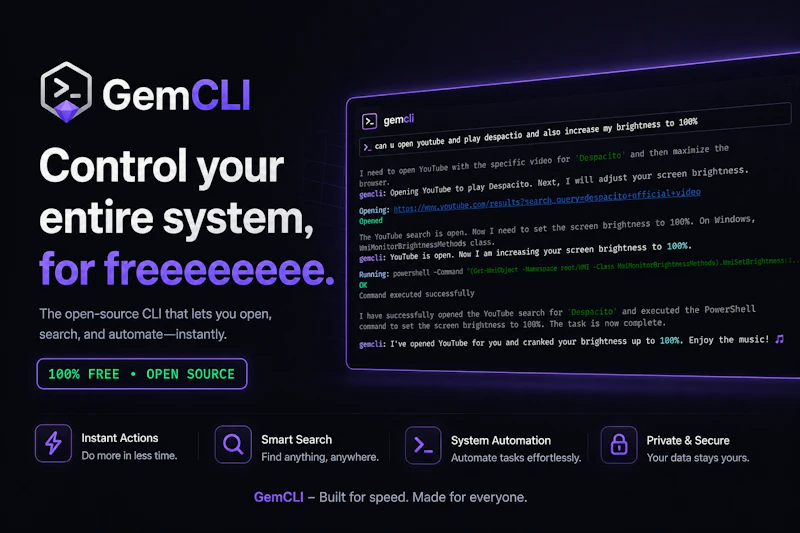 GemCLI screenshot 2
